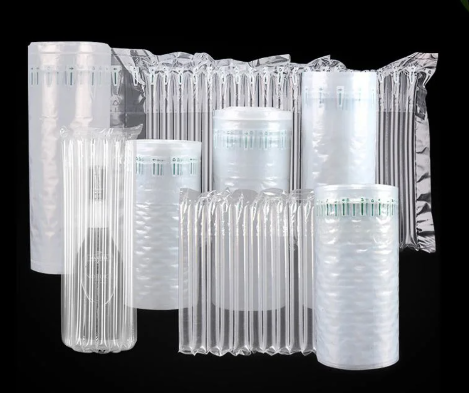 Weiße recycelbare Luftsäulenfolie für Kosmetika